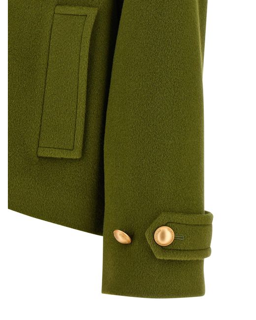 Tagliatore Green 'Sheila' Coat