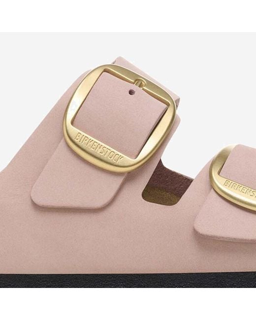 Birkenstock Pink Big Buckle Sandals