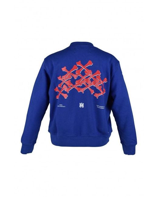 Amiri Blue Sweatshirt