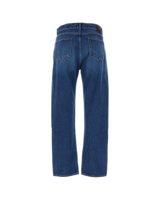 Off-White c/o Virgil Abloh Blue Pantalone for men