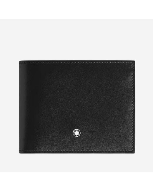 Montblanc Black Wallet Meisterstück Leather for men