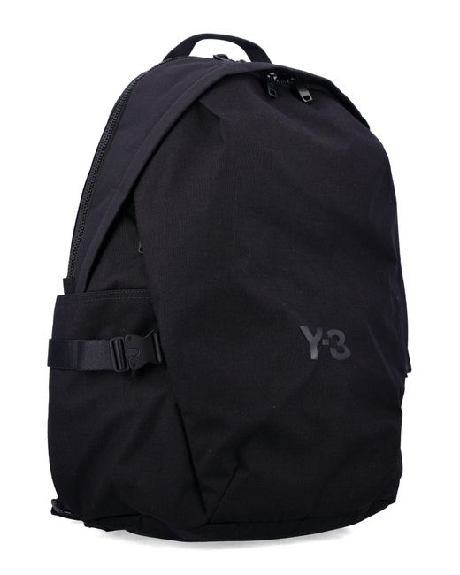 Y-3 Blue Cordura Staple Backpack