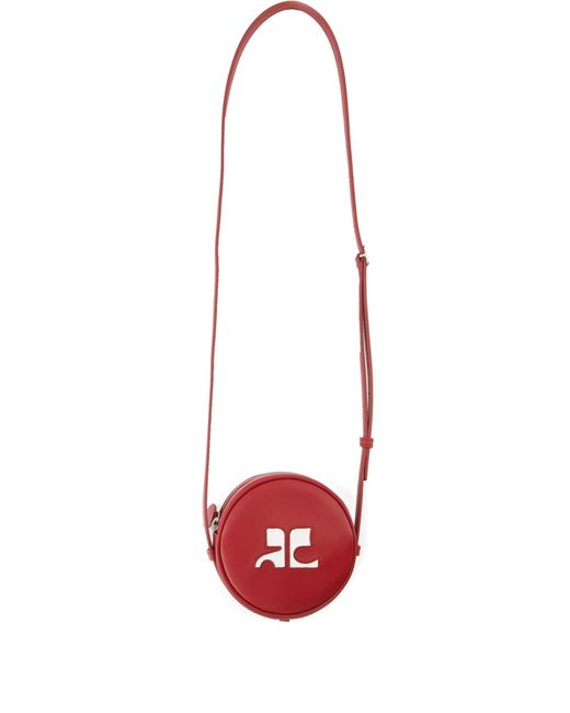 Courreges White Reedition Circle Bag
