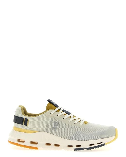 On Shoes Auf 'Cloudnova Form 2' Sneakers in White für Herren