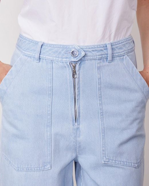 Officine Generale Blue Trousers