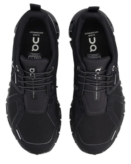 On Shoes Black "Cloud" Sneaker