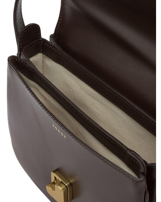 Soeur Brown "Bellissima" Small Crossbody Bag