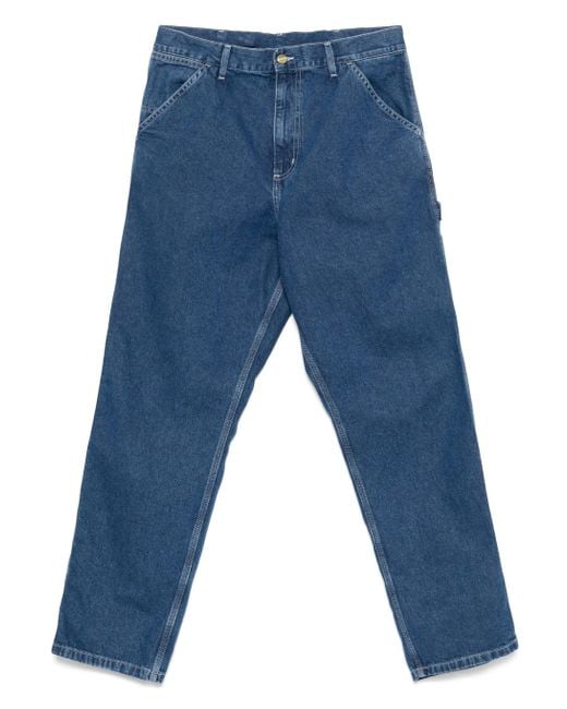 Carhartt Single Knee Jeans in het Blue voor heren