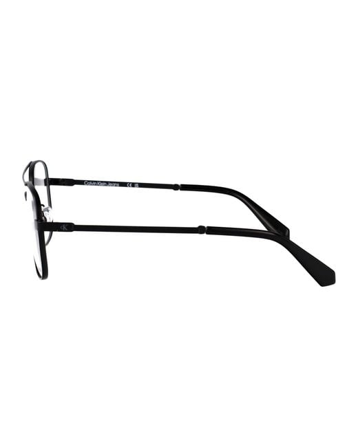 Calvin Klein Multicolor Matte Metal Glasses for men