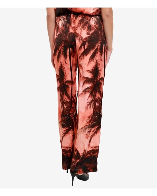 Erika Cavallini Semi Couture Red Trousers