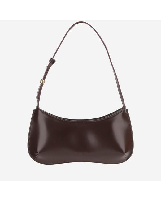 Jacquemus Brown Leather Handbag Le Bisou