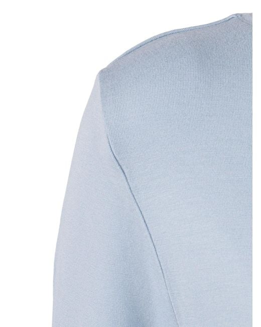 Filatures Du Lion Blue Col Bateau M3/4 1098.Bleu Calanques