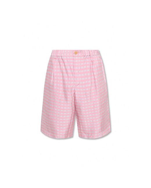 Jacquemus Pink 'Le Short Gelati' Shorts for men