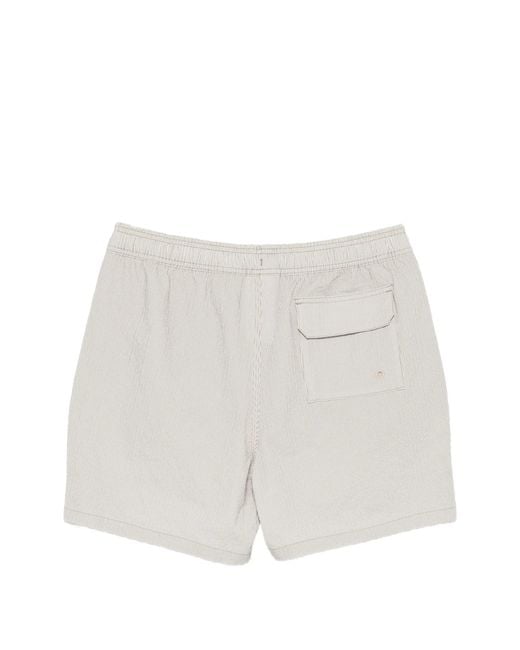 Barbour White Somerset Swim Short