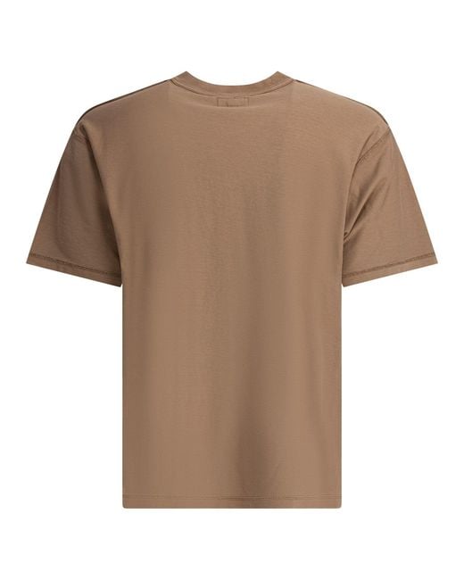 Stussy Brown "Lazy" T-Shirt for men
