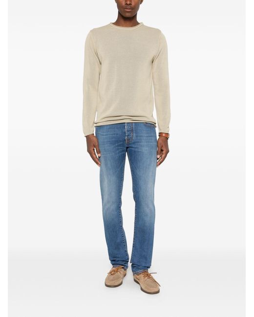 Jacob Cohen Blue Slim Fit Denim Jeans for men
