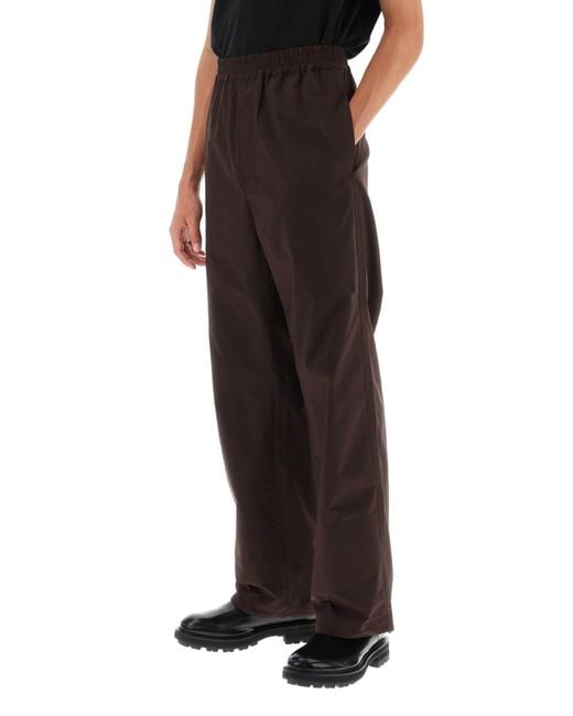 OAMC Black 'dome' Straight Cut Pants for men
