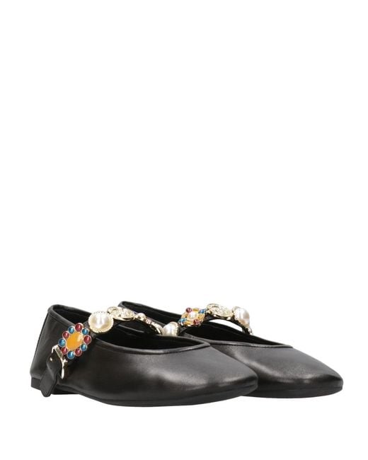 Jeffrey Campbell Black Flat Shoes