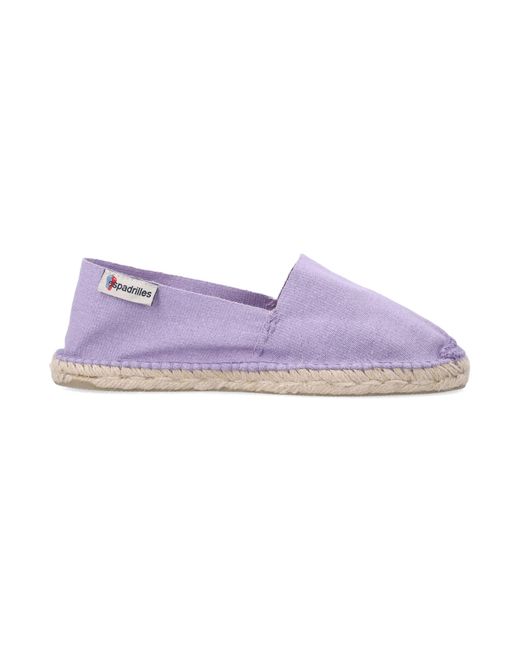 Espadrilles Purple Flat Shoes
