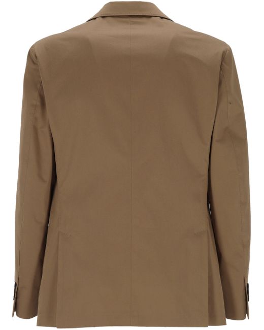Lardini Brown Jacket Single Breasted Jacket for men
