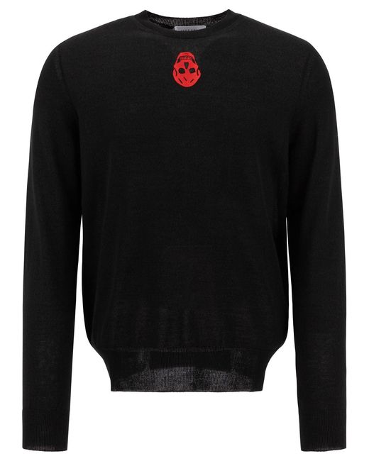 Alexander Mc Queen "Skull invertida Sweatshirt Alexander McQueen de hombre de color Black