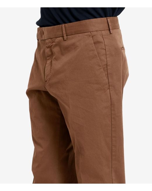 PT Torino Brown Trousers