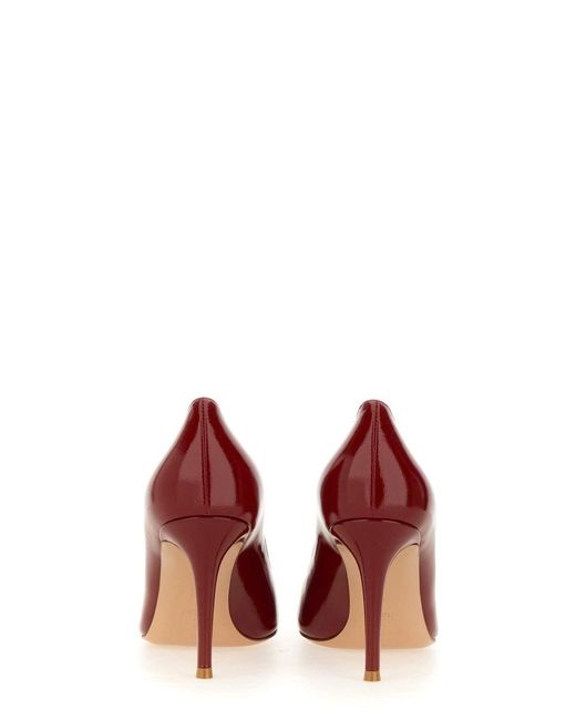 Gianvito Rossi Red Gianvito 85" Decolletè
