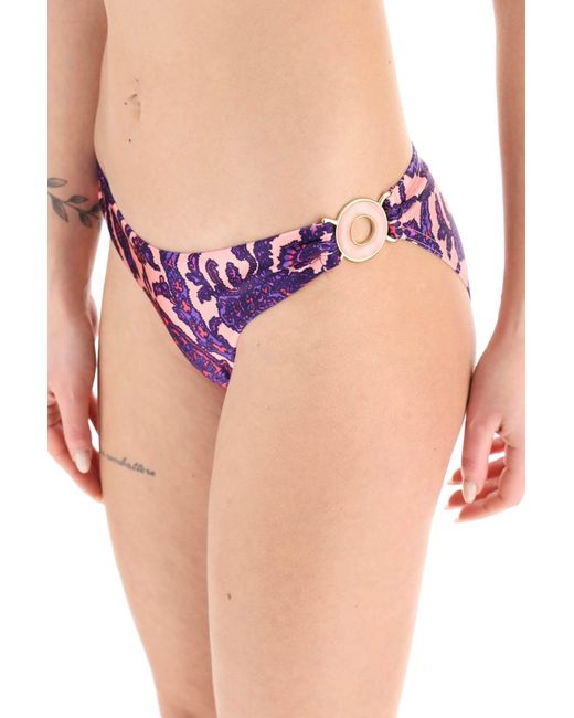 Zimmermann Purple 'Tiggy' Bikini -Briefs