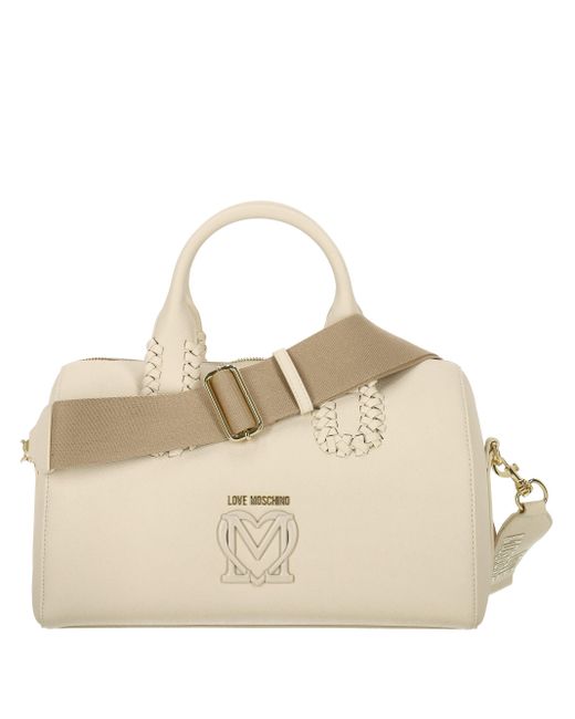 Love Moschino Natural Liebe Moschino Elfenbein Frau 's Tasche