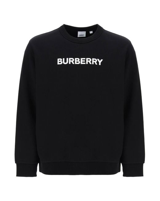 Burberry Sweatshirt mit Pufflogo in Black für Herren