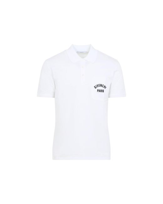 Givenchy White Polo