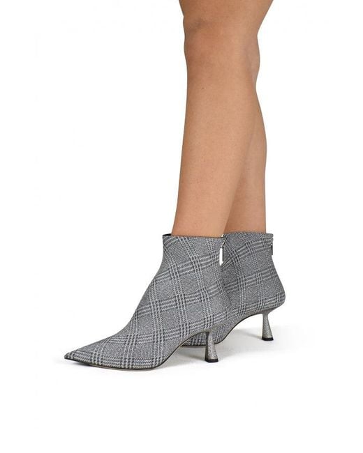 Jimmy Choo Gray Kix 65 Boots