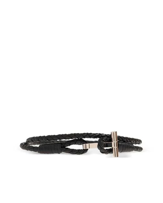 Tom Ford White Braided Design Bracelet