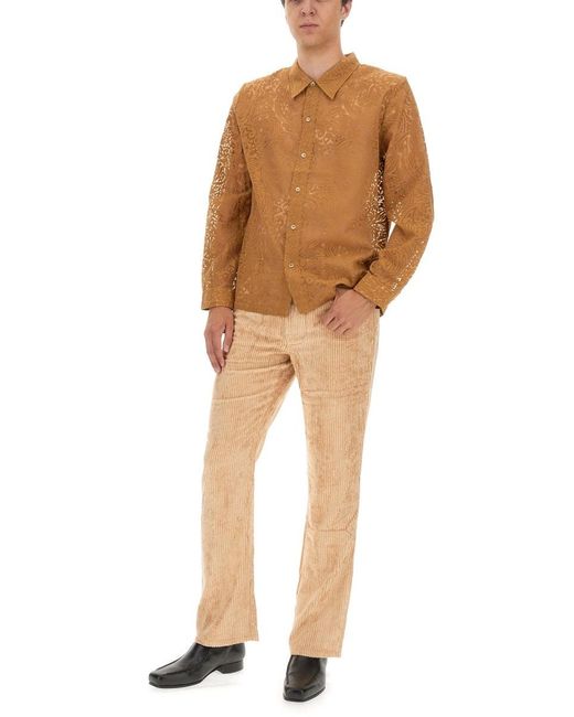 Séfr Brown Maui Shirt for men
