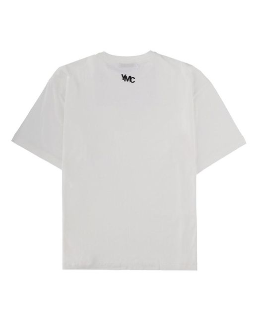 YMC White T Shirt "Triple T"