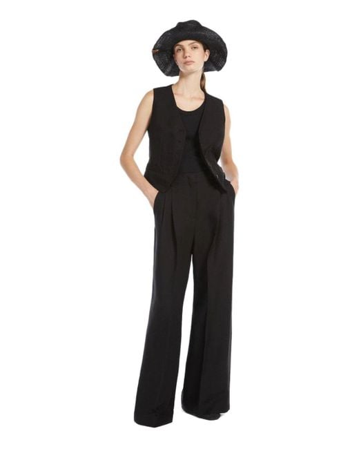 Weekend by Maxmara Black Multic Top
