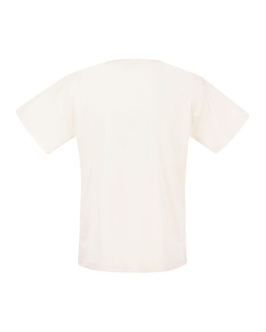 Polo Ralph Lauren Polo Bear Jersey T -shirt in het White