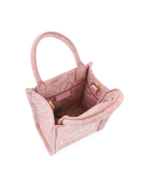 Athena Barocco Mini Tote Bag Versace de color Pink
