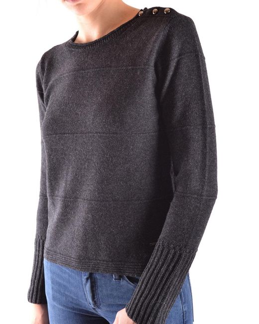 Pull Gris Armani Jeans en coloris Black