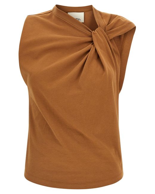 Top de 'Nayda' Isabel Marant de color Brown