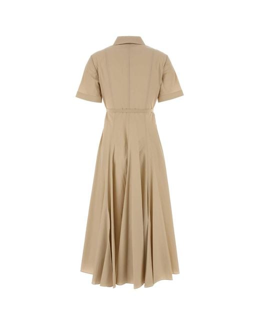 Tory Burch Natural Cotton Shirtdress