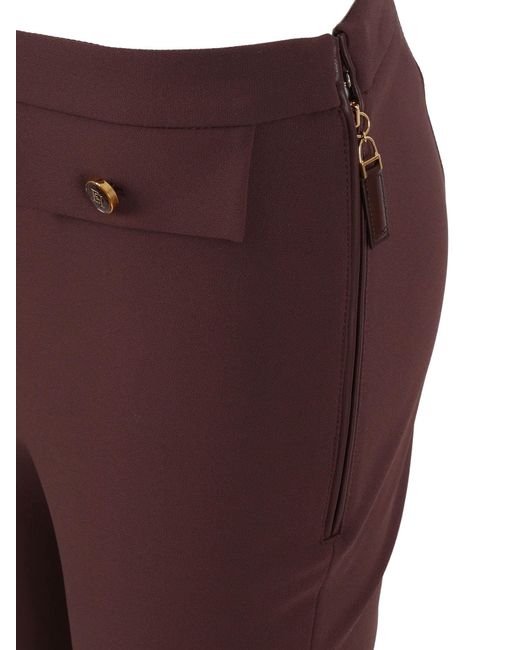 Elisabetta Franchi Red Pants