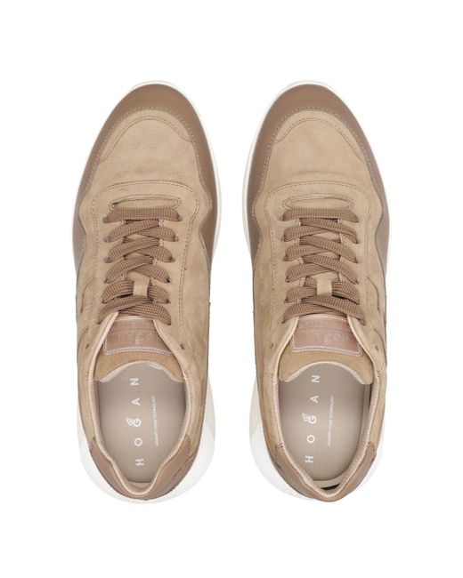 Hogan Brown Sneakers for men