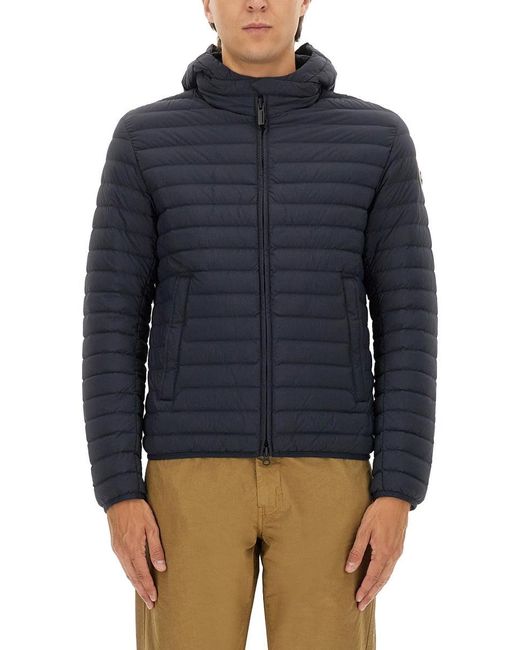 Colmar Blue Lightweight Down Jacket With Hood