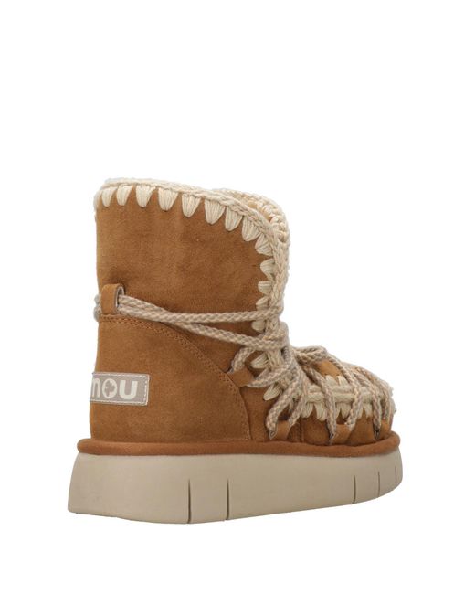 Mou Brown Boots Brandy