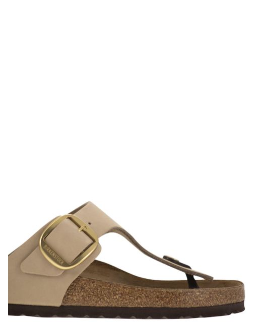 Birkenstock Brown Gizeh Big Buckle