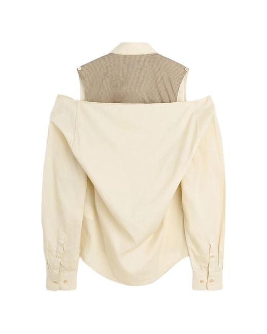 Our Legacy Natural Slip Shirt