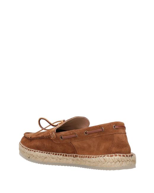 Sandales Daim Espadrilles en coloris Brown