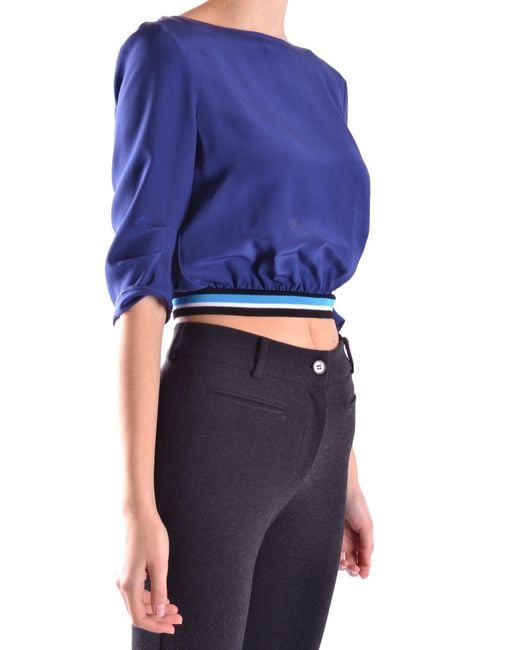 Prada Blue Women's Top