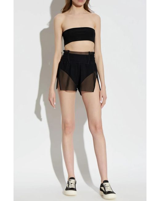Rick Owens Boksshort in het Black